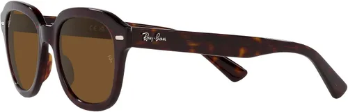 Vista 3 de Ray-Ban Gafas de sol cuadradas Rb4398f Erik Low Bridge Fit para mujer