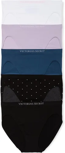 Vista 9 de Victoria's Secret Ropa Interior Brief sin Costuras para Mujer, Bragas de Cobertura Completa para Mujer, Paquete Múltiple (XS-XXL)