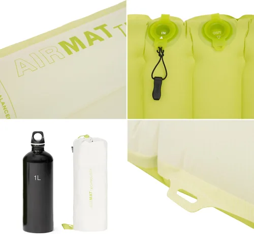 Vista 3 de Exped Ultra - Ultraligero Inflable Mochilero Colchoneta de Dormir, Estera de Aire Ligero para Acampar y Sender