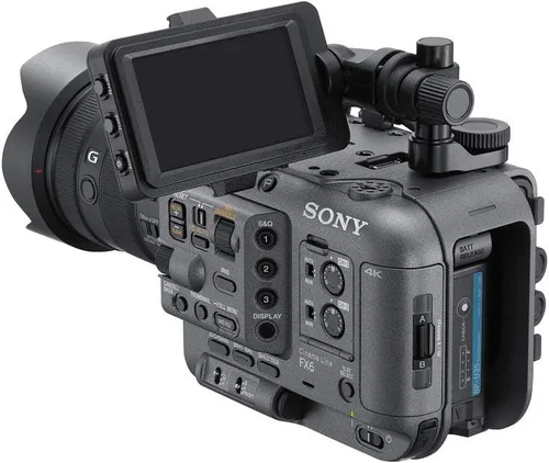 Vista 4 de Sony ILME-FX6 Cámara de línea de cine de fotograma completo con SEL24105G