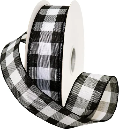 Vista 9 de Morex Ribbon Cinta de tafetán Cambridge con cable, 1.5 pulgadas por 10 yardas, gris, 7398.40/10-631