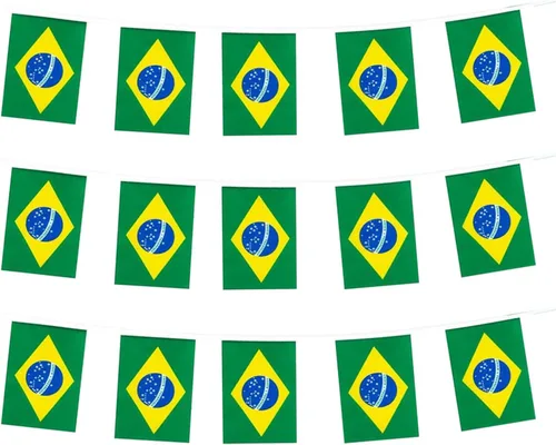 Vista 23 de Bandera de Australia, pequeña cadena de banderas australianas, mini banderas australianas, utilizada para fiestas, escuela, eventos deportivos