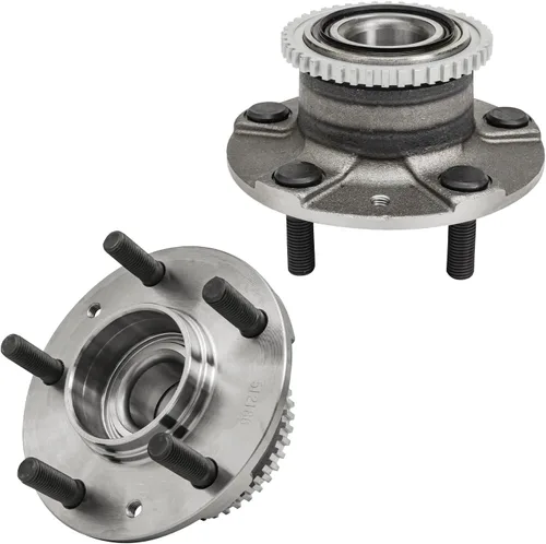 Vista 35 de Detroit Axle - Kit de 2 cubos de rodamiento de rueda delantera para Corolla 2003-2019, Matrix 2003-2013, Celica 2000-2005, Vibe 2003-2008, 1
