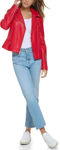 Vista 5 de Levi's Women's Vegan Leather 538 Moto Jacket (Regular & Plus Size)