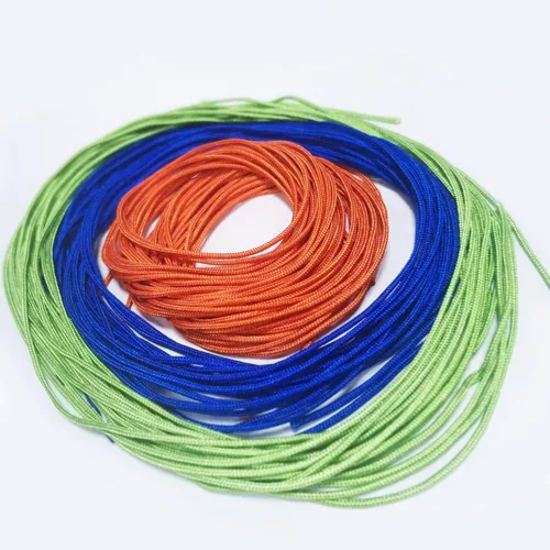 Vista 3 de MAGICYOYO Paquete de 12 cuerdas Diabolo, cuerda de Diábolo Pro de 60 pulgadas para yoyos chinos, azul, verde, naranja