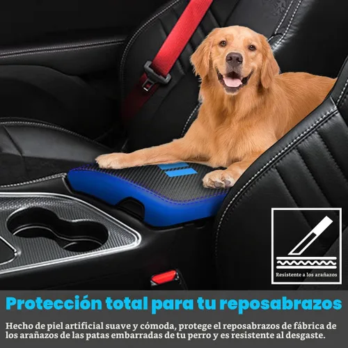 Vista 3 de para Dodge Challenger 2015-2023 Funda para Reposabrazos de Coche Impermeable Almohadillas de Consola Central Fundas de Protección contra Arañazos