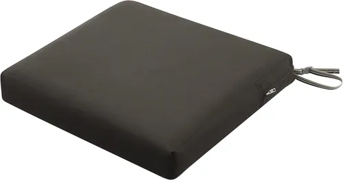 Vista 29 de Classic Accessories Ravenna - Cojín rectangular para asiento de patio, Gris topo oscuro