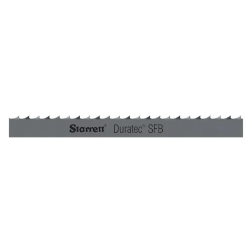 Vista 13 de Starrett Duratec – Hoja de sierra de banda SFB, acero al carbono, diente regular, juego de rastrillo, rastrillo neutral, 12', 1