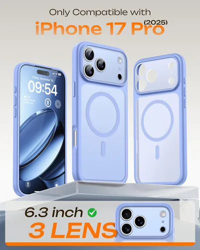 Vista 72 de TOCOL Funda para iPhone 11, compatible con Magsafe, protección completa de cámara, imanes integrados, protección contra caídas, funda translúcida