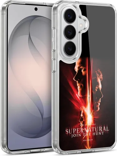 Vista 15 de Head Case Designs Supernatural Sam, Dean & Castiel Key Art - Funda de gel con licencia oficial [protección de grado militar] compatible con Google