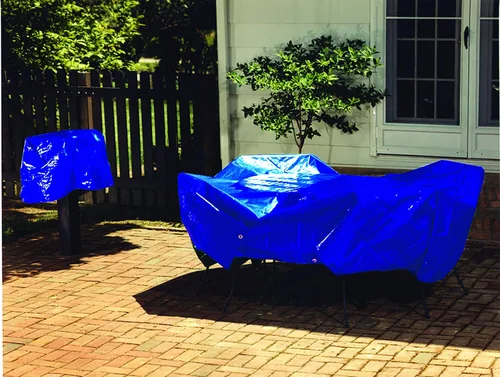 Vista 3 de DeWitt M16X20 Super Canvas - Toldo para exteriores, 2.3 onzas, pequeño, azul