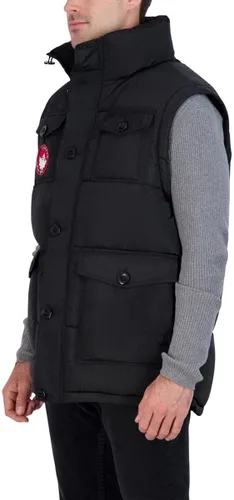 Vista 4 de CANADA WEATHER GEAR Chaleco acolchado pesado impermeable para hombre