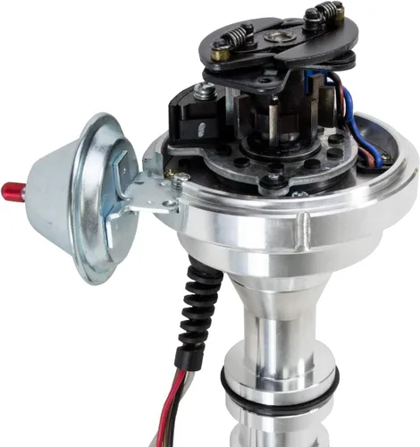 Vista 6 de Top Street Performance JM7708BL Pro Series Distribuidor listo para funcionar (tapa azul)