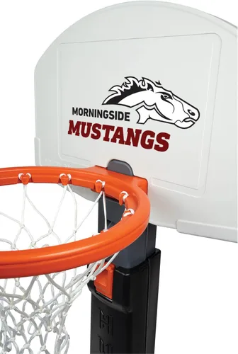 Vista 27 de Huplay Juego de baloncesto ajustable del equipo novato