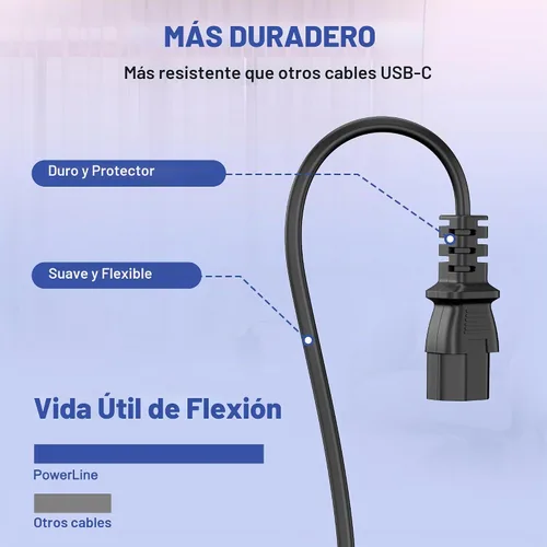 Vista 2 de Digipartspower Cargador de cable de alimentación de CA para ION Pathfinder 4 Altavoz portátil Ipa125