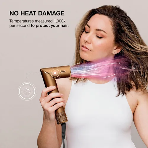 Vista 6 de Shark FlexStyle Air Multi-Styler y sistema de secado Cepillo secador de pelo para soplados con rizadores Coanda de envoltura automática, cepillo
