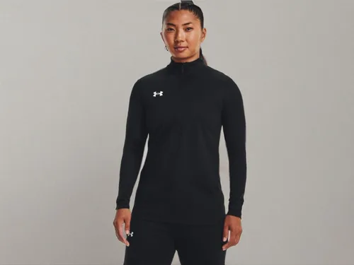 Vista 7 de Under Armour Team Tech - Chaqueta de manga larga con media cremallera para mujer