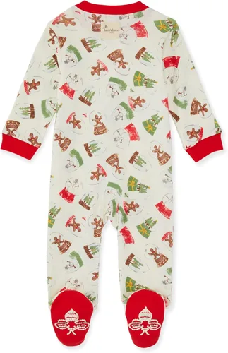 Vista 2 de Burts Bees Baby - Pijama de una pieza de 100 algodón orgánico con cremallera frontal mameluco de bebé para dormir