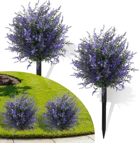 Vista 50 de RECUTMS Guirnalda artificial de otoño, plantas de vegetación sintética 1 pieza seda marrón