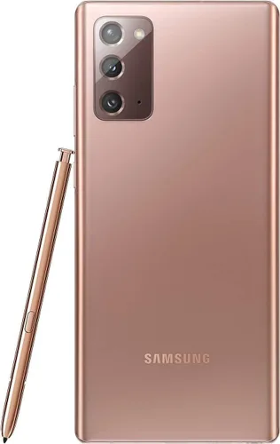 Vista 3 de Samsung Galaxy Note 20 5G N981U 128 GB AT&T desbloqueado, bronce místico (reacondicionado)
