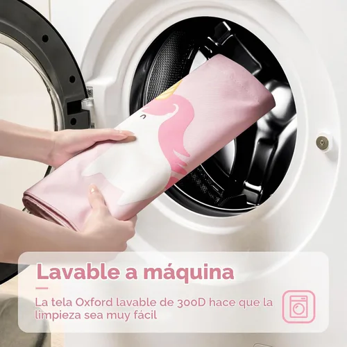Vista 8 de GRANNY SAYS Caja de juguetes grande 135L para niñas, almacenamiento de Rosa