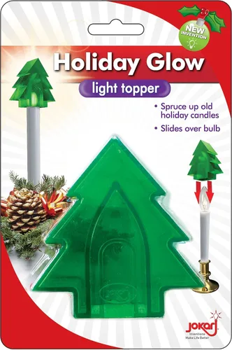 Vista 2 de Jokari Decoración de velas con clip para ventana con temática navideña para velas eléctricas, con pilas o con energía solar (paquete)