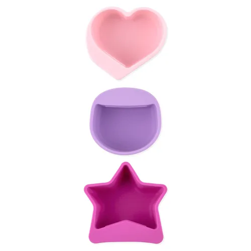Vista 10 de Bumkins Baby Silicone Little Dippers, se fija a cuencos, platos y platos, taza de salsa, sostiene condimentos, salsas, salsas, puré, coberturas