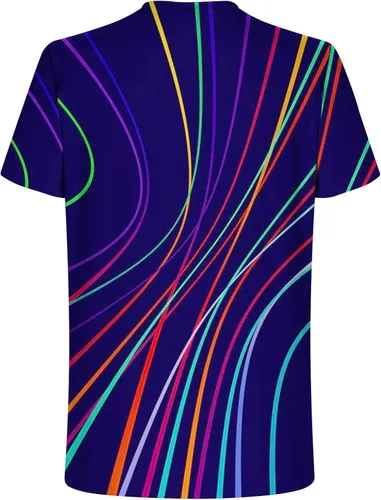Vista 3 de 3D Shirt Men Graphic Tees 2023 Short Sleeve Fashion Designs Print Funny T Shirts Mens Boys Streetwear Tops