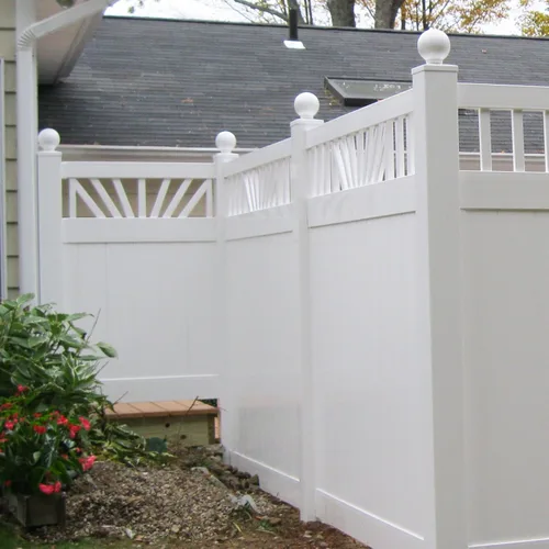 Vista 3 de Weatherables Tapa de poste de 5 x 5 – Cubierta de vinilo resistente a la intemperie para exteriores para una durabilidad duradera y fácil