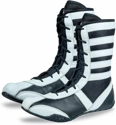 Vista 2 de Zapatos de boxeo profesionales transpirables, zapatos de entrenamiento para adultos y jóvenes, hombres y mujeres, suela de goma antideslizante