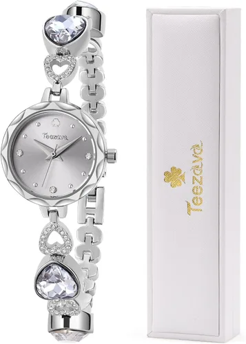 Vista 7 de SIBOSUN Ladies Watch Bracelet Gold Watches for Women Pearl Dress Bracelet Watch Quartz Analog Wrist Watch