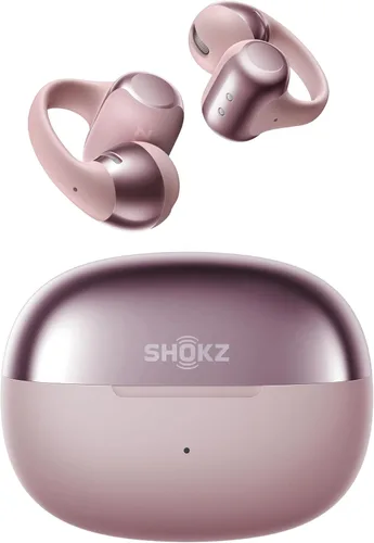 Vista 13 de SHOKZ OpenDots ONE - Auriculares de oído abierto, Auriculares de clip con micrófono - Auriculares inalámbricos Bluetooth con micrófono - Seguros