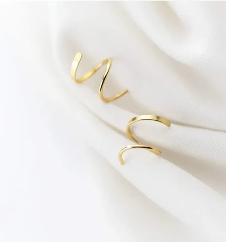 Vista 4 de Reffeer Aretes minimalistas de plata de ley 925 para mujeres y adolescentes, Circonita