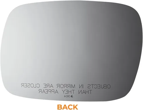 Vista 9 de Burco Espejo retrovisor convexo 3604 para pasajero, reemplazo de ajuste caído, compatible con Jeep Cherokee 1997-2001, bordes lisos para mayor