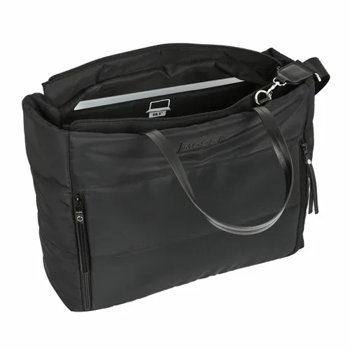 Vista 6 de Bolso Moos Negro Acolchado Negro (54 x 31 x 17 cm)