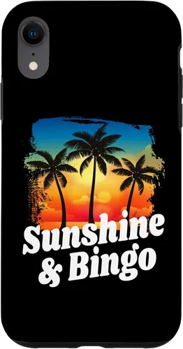 Vista 8 de Funda de playa para iPhone 15 Sunshine and Bingo con divertido jugador jugando ganador