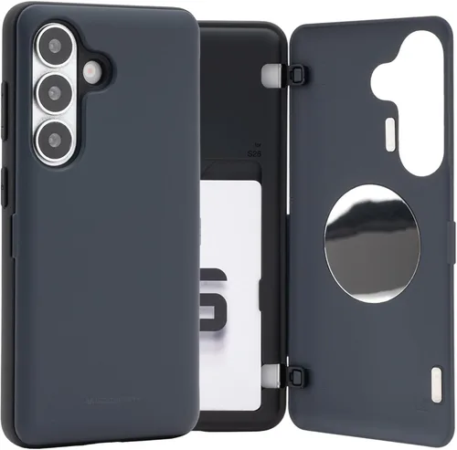 Vista 71 de GOOSPERY Funda tipo cartera para Samsung Galaxy S22 Ultra, [tarjetero] parachoques magnético de puerta con cierre automático, cubierta protectora