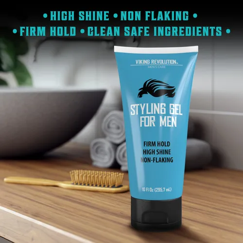 Vista 2 de Gel para el cabello para hombres de fijación fuerte, gel para el cabello para hombre, extra fuerte, gel de peinado para el cabello, gel de cabello