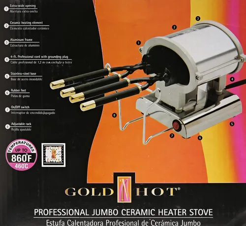 Vista 3 de Gold N Hot GNH Pro Jumbo - Estufa de cerámica