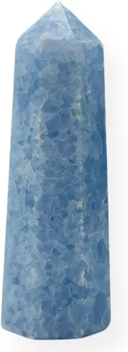 Vista 15 de WholesaleGemShop - Torre de obelisco de piedras preciosas de 3 pulgadas, faceta gigante, cristal de roca de Aura Rock Natural pulido Earth Wand
