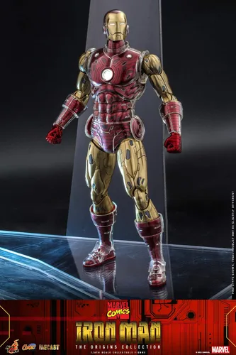 Vista 5 de Hot Toys 1:6 Iron Man - Colección Origins, multicolor