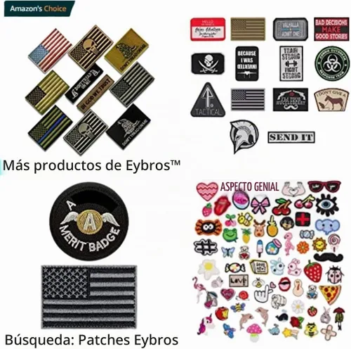 Vista 7 de Parche Moral Táctico, Conjunto de 20, Parches Militares Divertidos para Mochilas, Sombreros, Equipos del Ejército, etc.