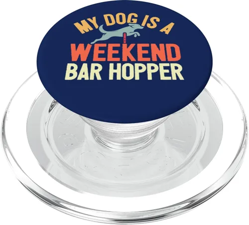 Vista 7 de Dog Agility Bar Jump - Pun Dog Agility PopSockets Adhesive PopGrip