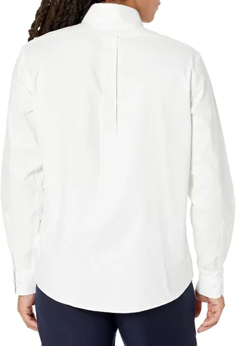 Vista 2 de Brooks Brothers Camisa Deportiva de Manga Larga sin Planchar con Botón para Hombre
