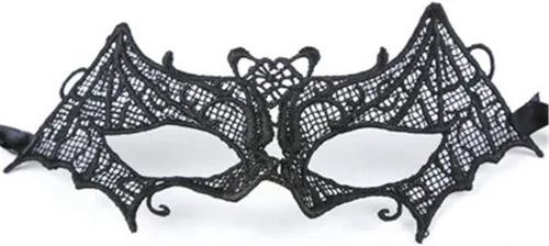 Vista 3 de Paquete de 15 máscaras de encaje negro para mujer, estilo veneciano, para fiesta de mascarada