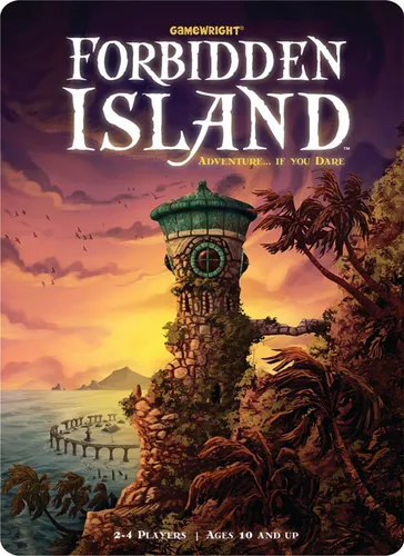 Vista 4 de Gamewright - Isla Prohibida - Juego de mesa de estrategia de supervivencia cooperativa, 2-4 jugadores
