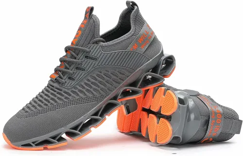 Vista 6 de Zapatos deportivos Chopben para correr tenis a la moda con red transpirable y suela suave antideslizante zapatos para caminar casuales y atléticos