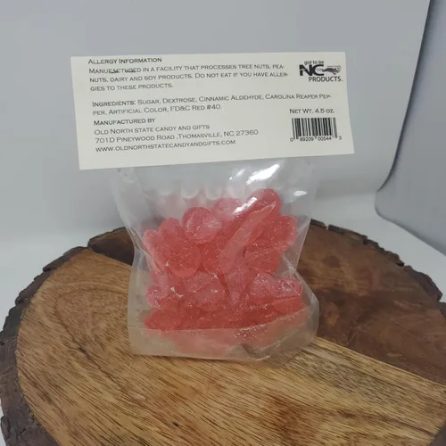 Vista 4 de Carolina Reaper - Gotas de caramelo duro picantes cocidas en hervidor