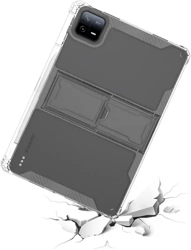 Vista 8 de Funda para Xiaomi Pad 6 / Pad 6 Pro 2023 11.0 pulgadas, funda flexible resistente a los impactos, carcasa protectora transparente transparente