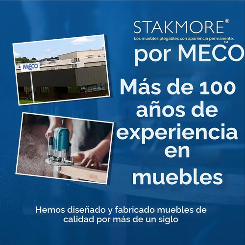 Vista 6 de Stakmore Simple Mission - Juego de 2 sillas de comedor plegables de madera Chery